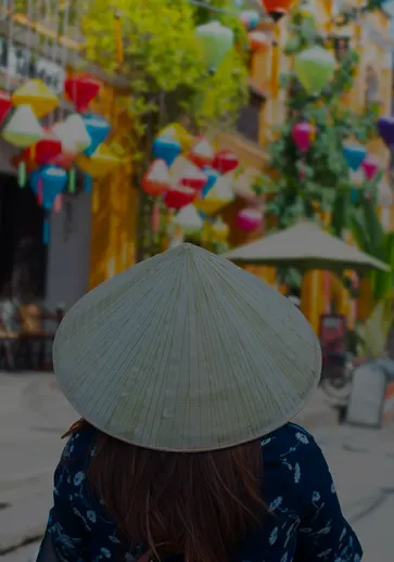un chapeau vietnamien